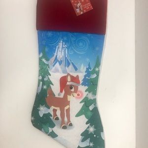 Rudolph The Red Nosed Reindeer Christmas Stocking